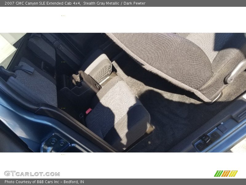 Stealth Gray Metallic / Dark Pewter 2007 GMC Canyon SLE Extended Cab 4x4