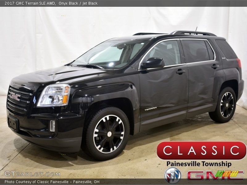 Onyx Black / Jet Black 2017 GMC Terrain SLE AWD