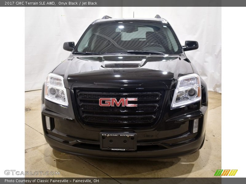 Onyx Black / Jet Black 2017 GMC Terrain SLE AWD