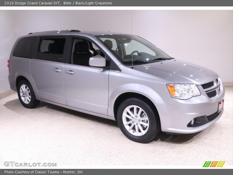 Billet / Black/Light Graystone 2019 Dodge Grand Caravan SXT