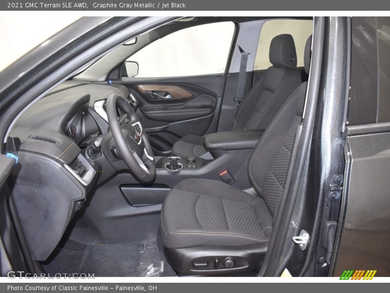 Graphite Gray Metallic / Jet Black 2021 GMC Terrain SLE AWD