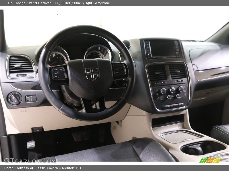 Billet / Black/Light Graystone 2019 Dodge Grand Caravan SXT