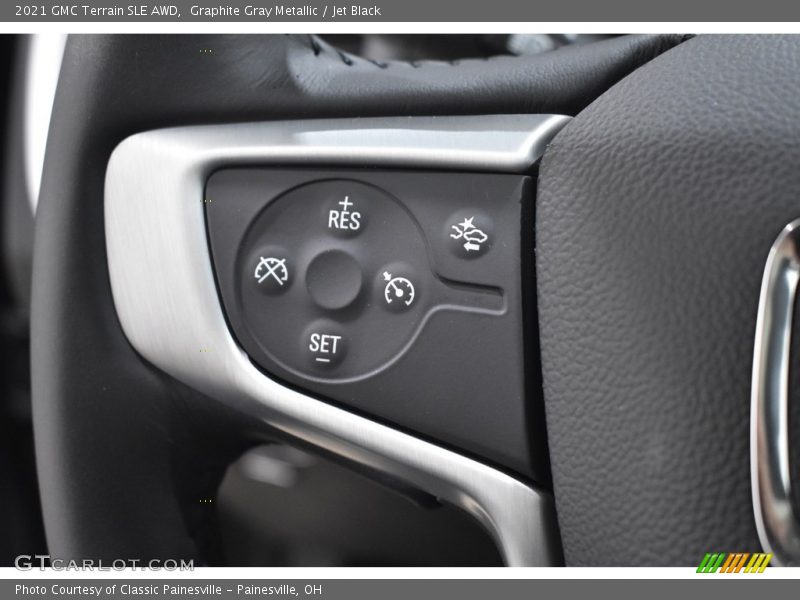 Graphite Gray Metallic / Jet Black 2021 GMC Terrain SLE AWD