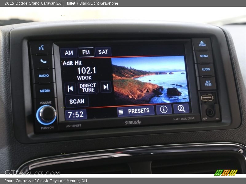 Billet / Black/Light Graystone 2019 Dodge Grand Caravan SXT