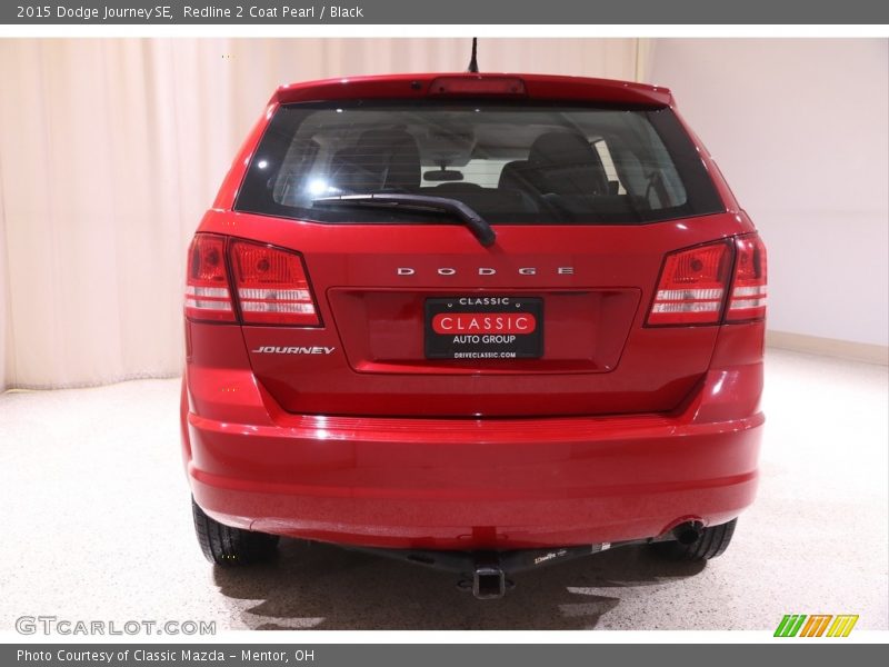 Redline 2 Coat Pearl / Black 2015 Dodge Journey SE