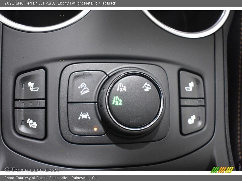 Ebony Twilight Metallic / Jet Black 2021 GMC Terrain SLT AWD