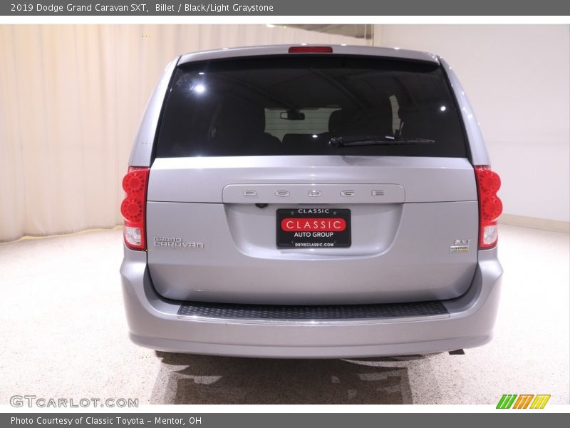 Billet / Black/Light Graystone 2019 Dodge Grand Caravan SXT