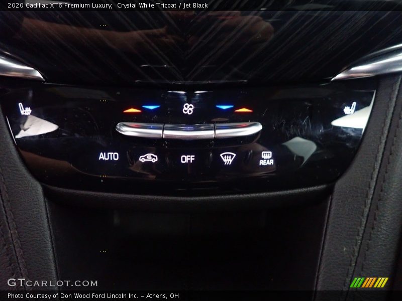 Crystal White Tricoat / Jet Black 2020 Cadillac XT6 Premium Luxury