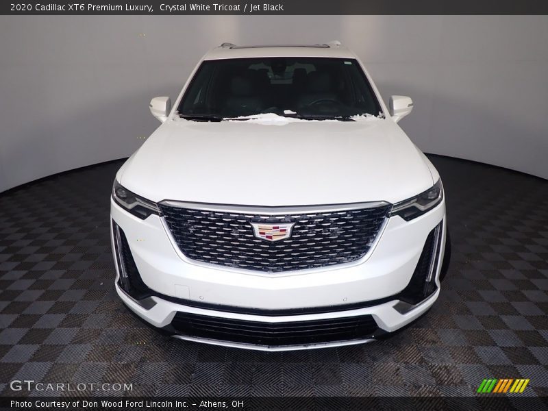 Crystal White Tricoat / Jet Black 2020 Cadillac XT6 Premium Luxury