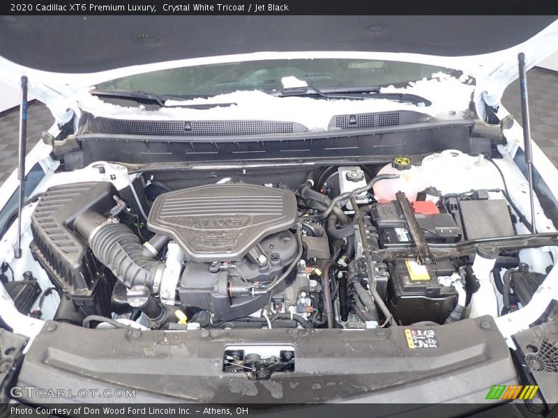 Crystal White Tricoat / Jet Black 2020 Cadillac XT6 Premium Luxury