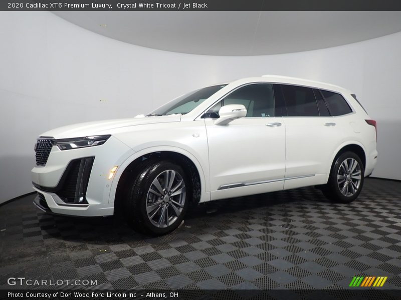 Crystal White Tricoat / Jet Black 2020 Cadillac XT6 Premium Luxury