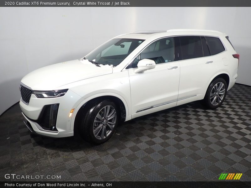 Crystal White Tricoat / Jet Black 2020 Cadillac XT6 Premium Luxury