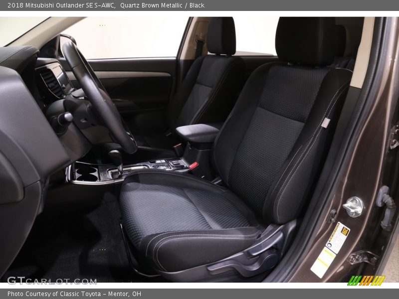 Quartz Brown Metallic / Black 2018 Mitsubishi Outlander SE S-AWC