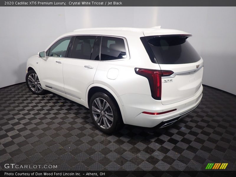 Crystal White Tricoat / Jet Black 2020 Cadillac XT6 Premium Luxury