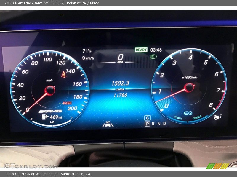  2020 AMG GT 53 53 Gauges