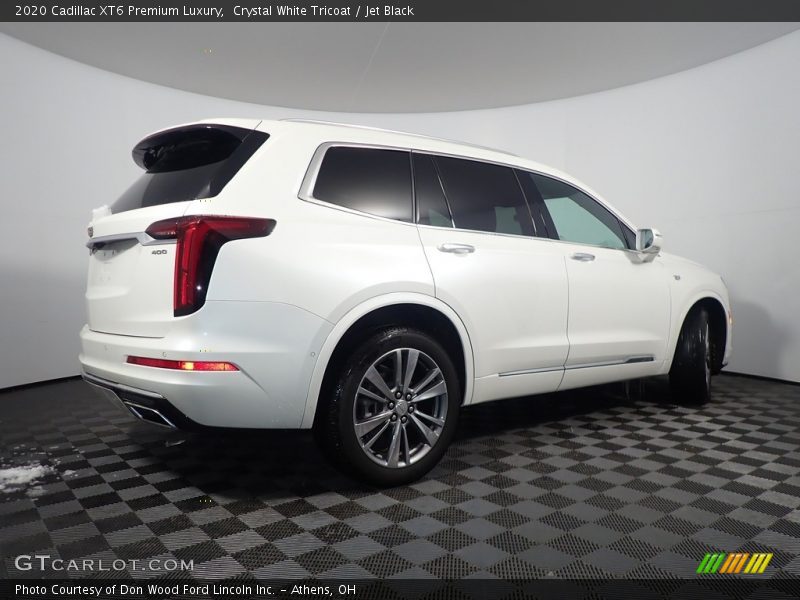 Crystal White Tricoat / Jet Black 2020 Cadillac XT6 Premium Luxury