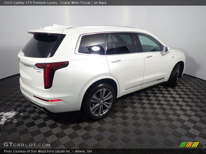 Crystal White Tricoat / Jet Black 2020 Cadillac XT6 Premium Luxury