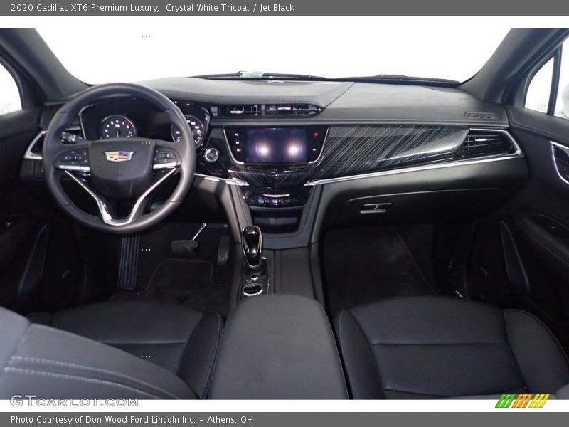 Crystal White Tricoat / Jet Black 2020 Cadillac XT6 Premium Luxury