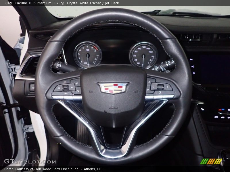 Crystal White Tricoat / Jet Black 2020 Cadillac XT6 Premium Luxury