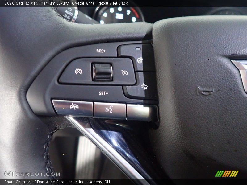 Crystal White Tricoat / Jet Black 2020 Cadillac XT6 Premium Luxury