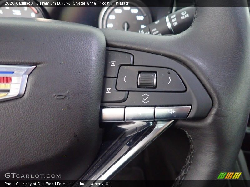 Crystal White Tricoat / Jet Black 2020 Cadillac XT6 Premium Luxury
