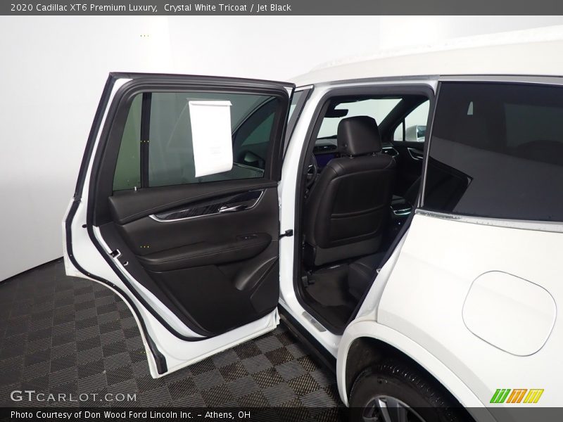 Crystal White Tricoat / Jet Black 2020 Cadillac XT6 Premium Luxury