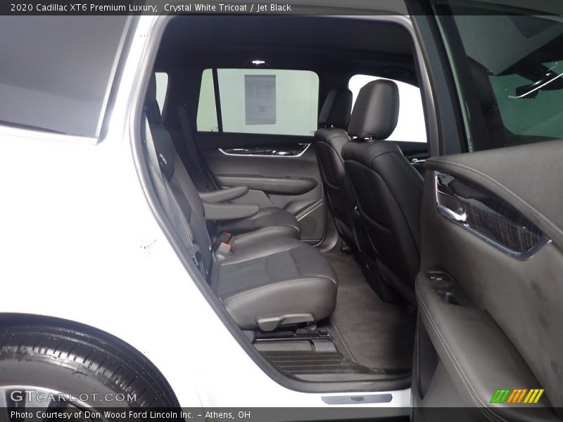 Crystal White Tricoat / Jet Black 2020 Cadillac XT6 Premium Luxury