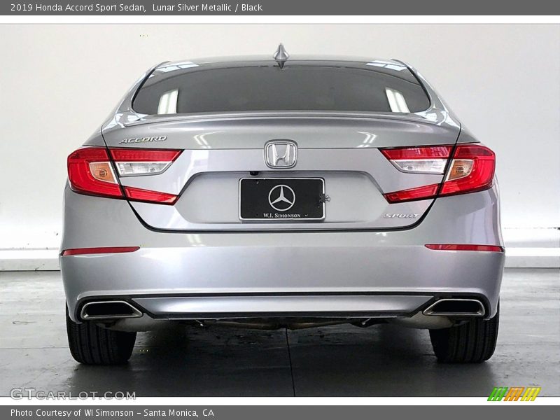 Lunar Silver Metallic / Black 2019 Honda Accord Sport Sedan