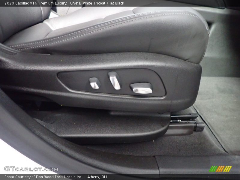 Crystal White Tricoat / Jet Black 2020 Cadillac XT6 Premium Luxury
