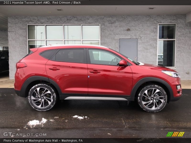 Red Crimson / Black 2021 Hyundai Tucson Sport AWD