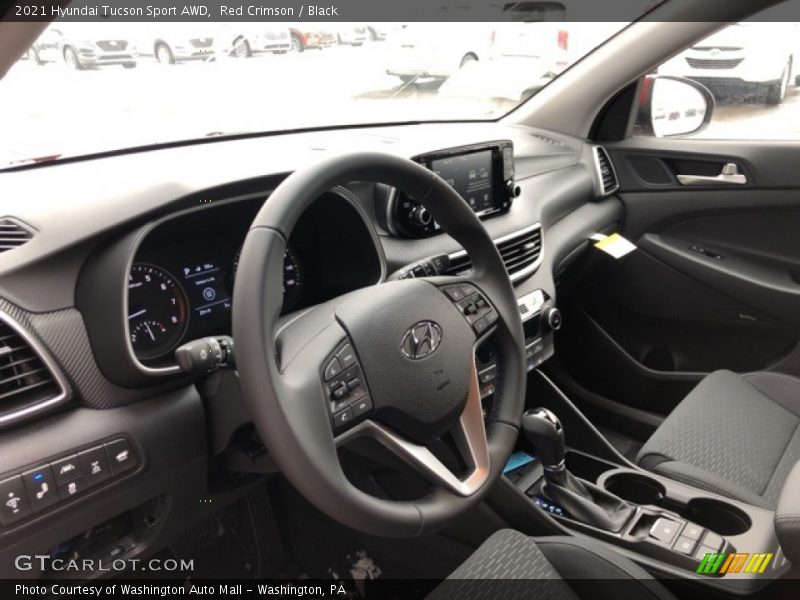 Red Crimson / Black 2021 Hyundai Tucson Sport AWD