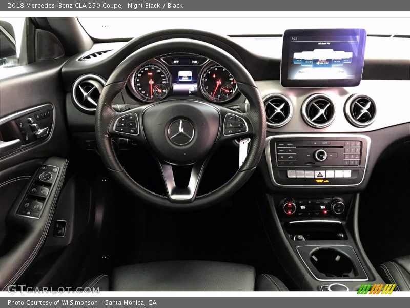 Night Black / Black 2018 Mercedes-Benz CLA 250 Coupe