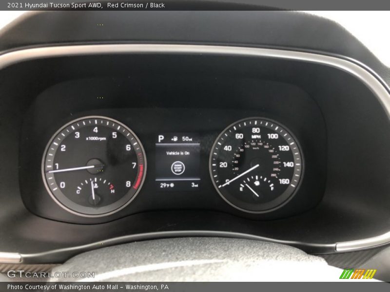 Red Crimson / Black 2021 Hyundai Tucson Sport AWD