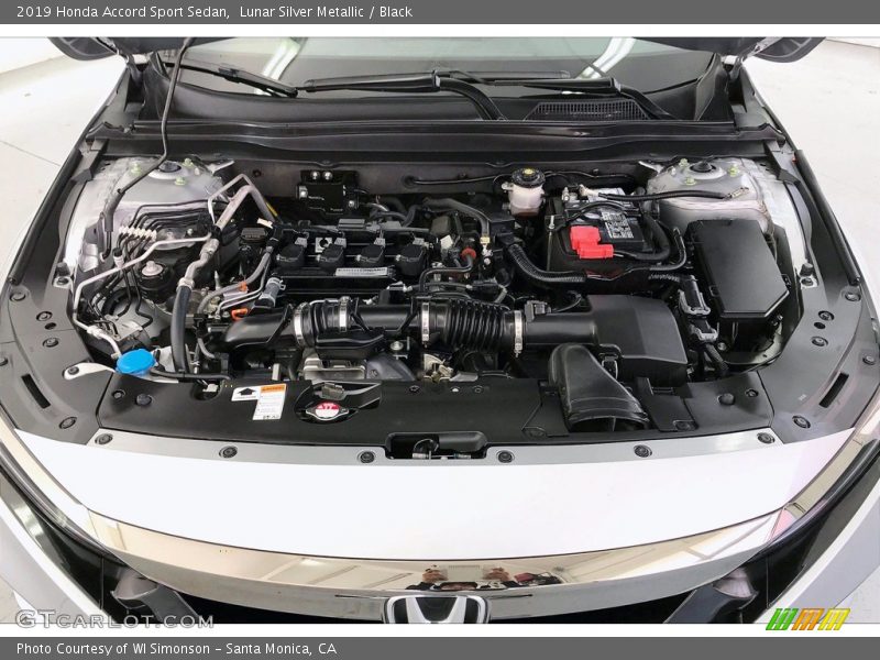 Lunar Silver Metallic / Black 2019 Honda Accord Sport Sedan