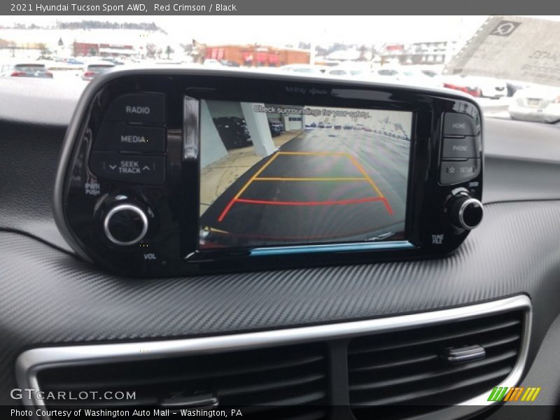 Red Crimson / Black 2021 Hyundai Tucson Sport AWD