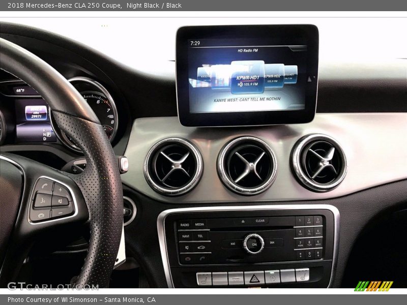 Night Black / Black 2018 Mercedes-Benz CLA 250 Coupe