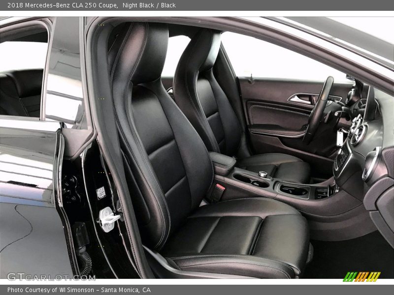 Night Black / Black 2018 Mercedes-Benz CLA 250 Coupe