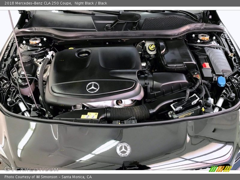Night Black / Black 2018 Mercedes-Benz CLA 250 Coupe