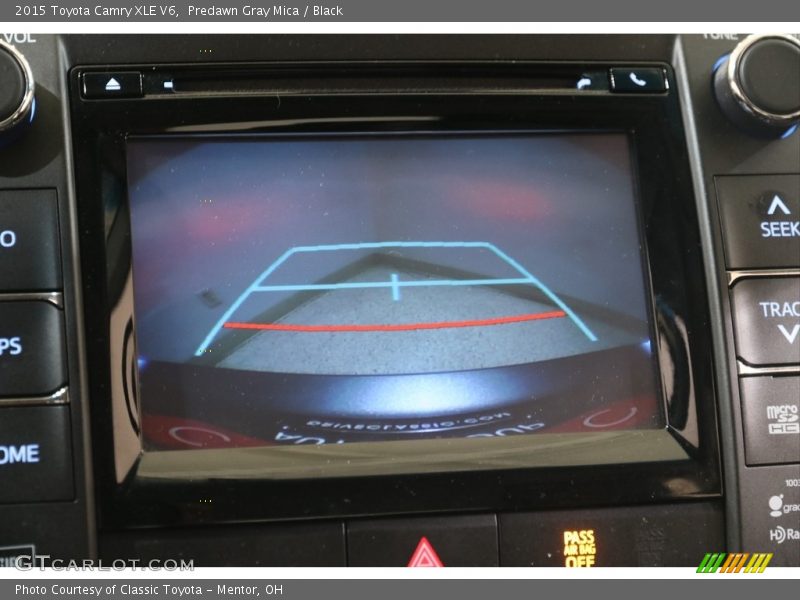 Predawn Gray Mica / Black 2015 Toyota Camry XLE V6