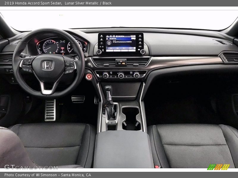 Lunar Silver Metallic / Black 2019 Honda Accord Sport Sedan