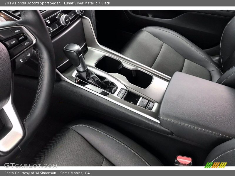 Lunar Silver Metallic / Black 2019 Honda Accord Sport Sedan