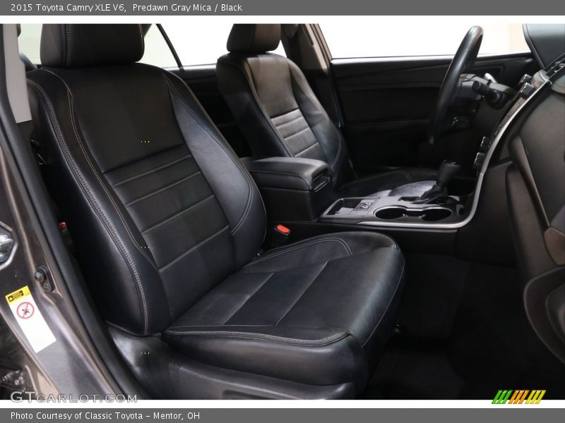 Predawn Gray Mica / Black 2015 Toyota Camry XLE V6