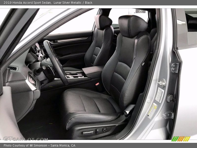 Lunar Silver Metallic / Black 2019 Honda Accord Sport Sedan