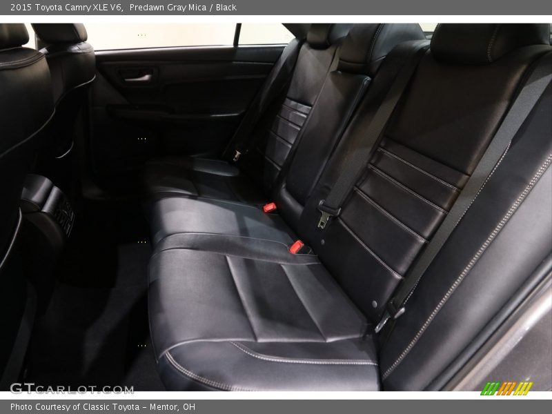 Predawn Gray Mica / Black 2015 Toyota Camry XLE V6