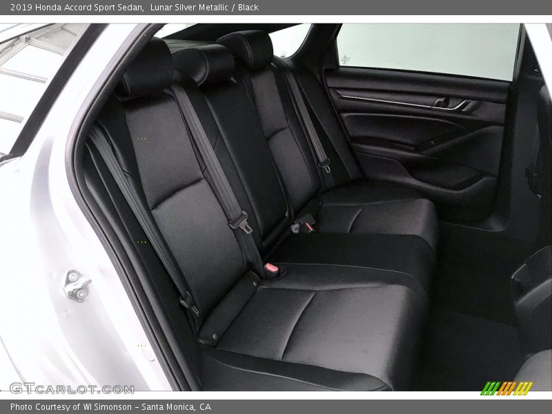 Lunar Silver Metallic / Black 2019 Honda Accord Sport Sedan