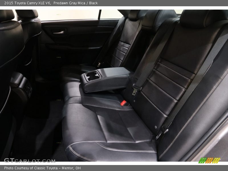 Predawn Gray Mica / Black 2015 Toyota Camry XLE V6