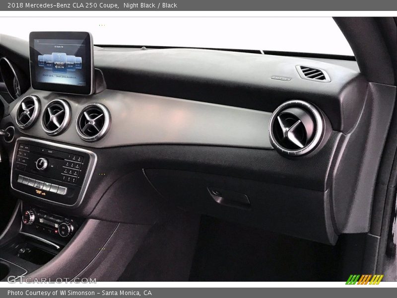 Night Black / Black 2018 Mercedes-Benz CLA 250 Coupe