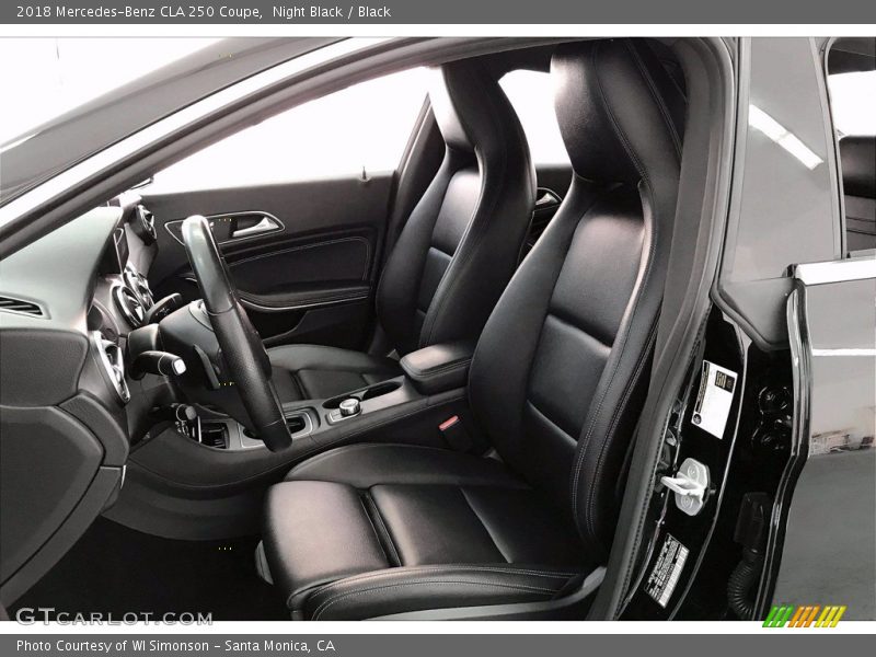 Night Black / Black 2018 Mercedes-Benz CLA 250 Coupe