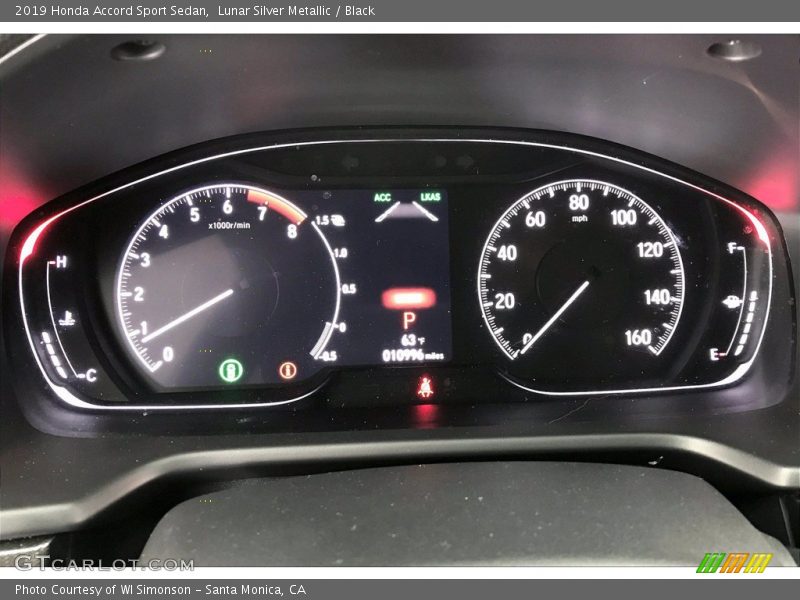 Lunar Silver Metallic / Black 2019 Honda Accord Sport Sedan