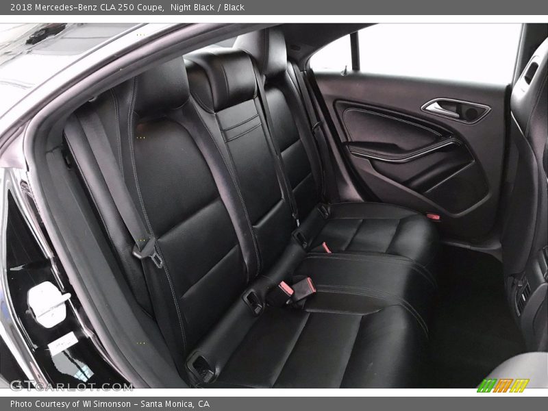 Night Black / Black 2018 Mercedes-Benz CLA 250 Coupe
